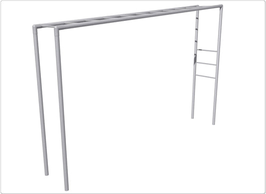 Jr. Horizontal Ladder - Galvanized