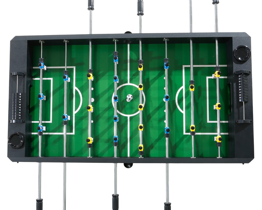 Premium Foosball Table w/1 & 3-Man Goalie by Berner Billiards