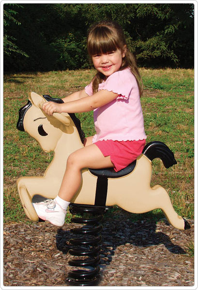 Bronco Pony Easy Spring Playground Rider by Sportsplay