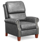 Alexander Pushback Recliner, Dark Gray by Sunset Trading