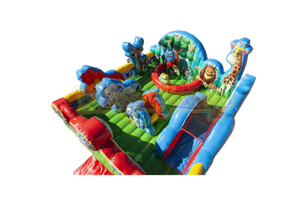 Animal Kingdom Bounce Obstacle Course by Ninja Jump