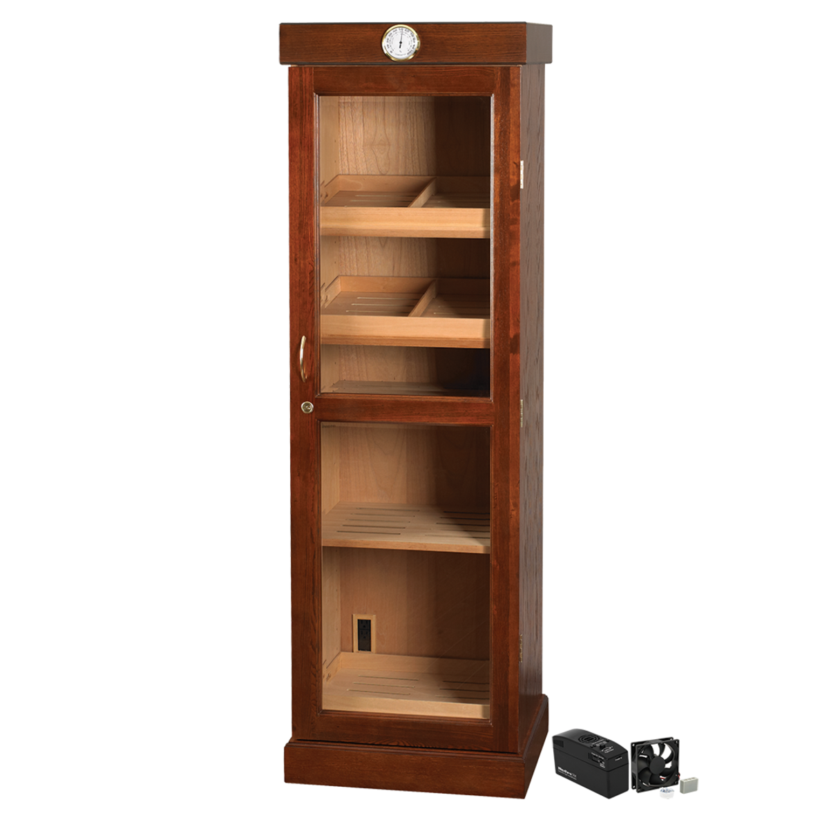 Humidor Supreme Tower 3000-Cigar Drawer Display Humidor (HUM-2000)