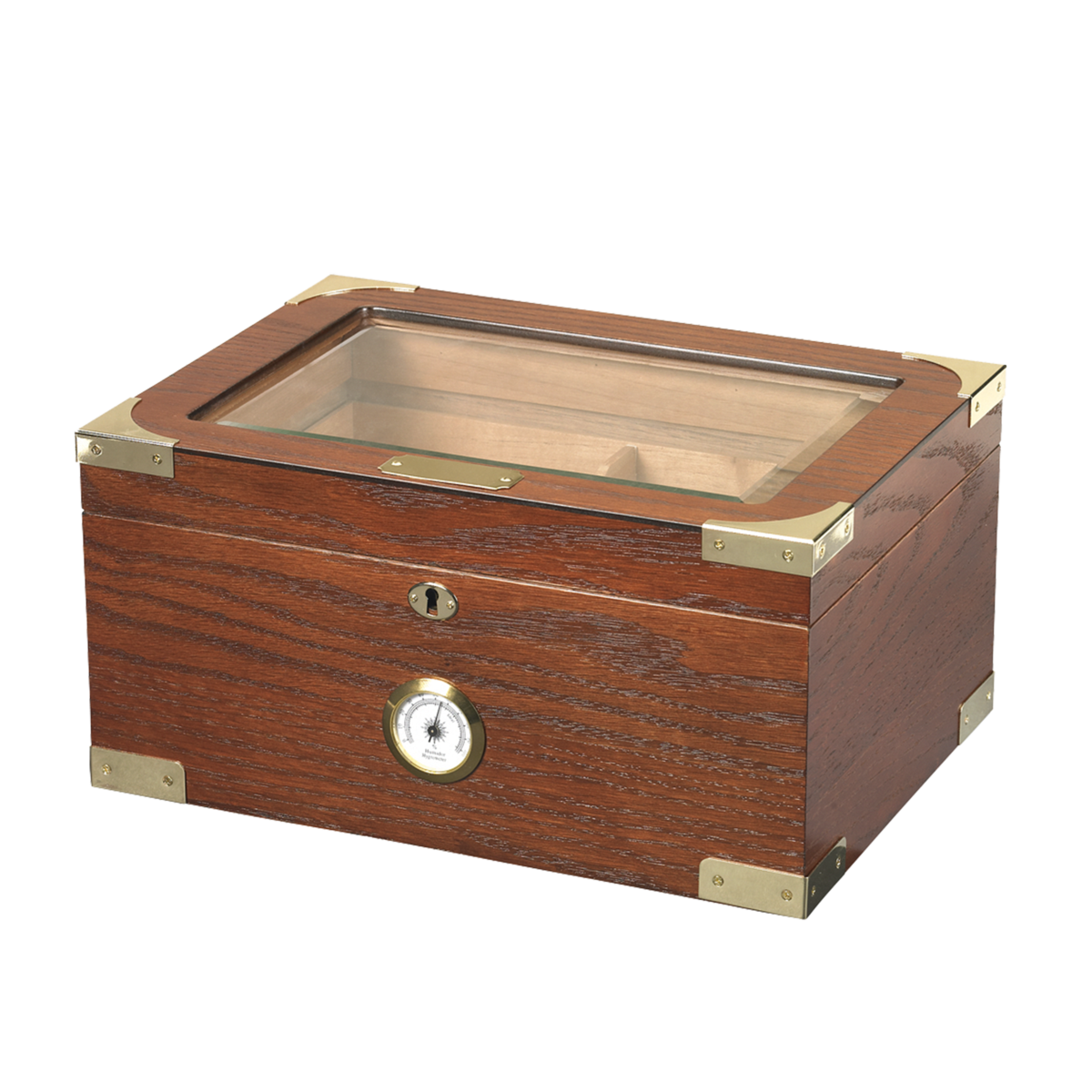 Milano 60-100 Cigar Glasstop Humidor By Humidor Supreme