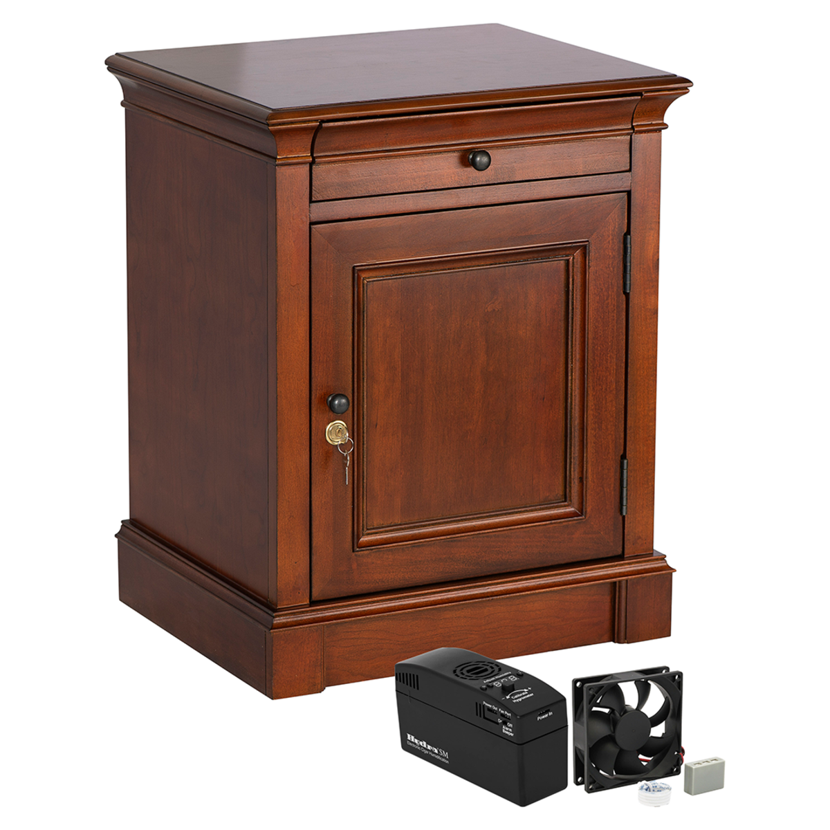 Lauderdale 500 Cigar End Table Humidor by Humidor Supreme