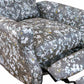 Seascape/Shoshanna Haze Pushback Recliner with Two Matching Pillows by Sunset Trading