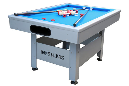 The Orlando Outdoor Bumper Pool Table in Black (Non-Slate) by Berner Billiards