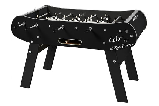 Deluxe Black Foosball Table by René Pierre