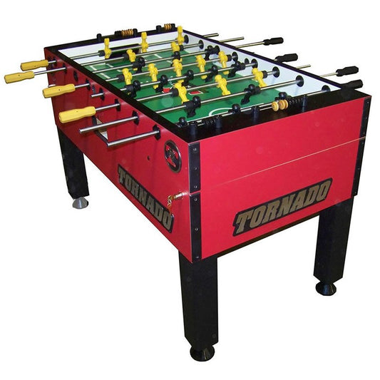 T3000 / Tournament 3000 (Non Coin) Foosball Table by Tornado - Red