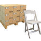 Pallet of Resin Folding Chair-Adult (96 chairs)