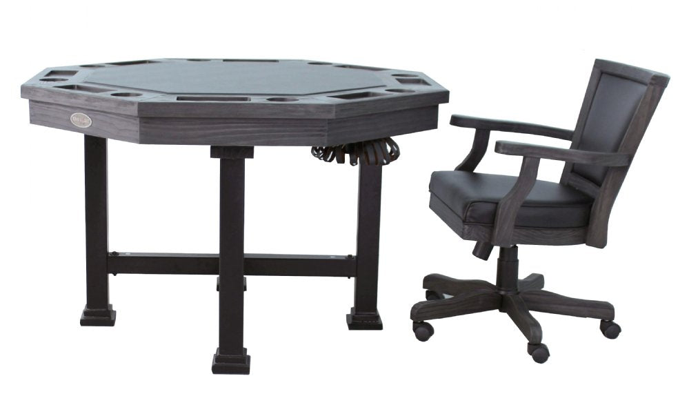 "The Urban" 3 in 1 Table - Octagon 54" w/Bumper Pool with SLATE bed