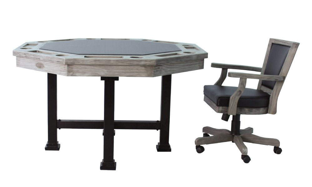 "The Urban" 3 in 1 Table - Octagon 48" w/Bumper Pool with SLATE bed