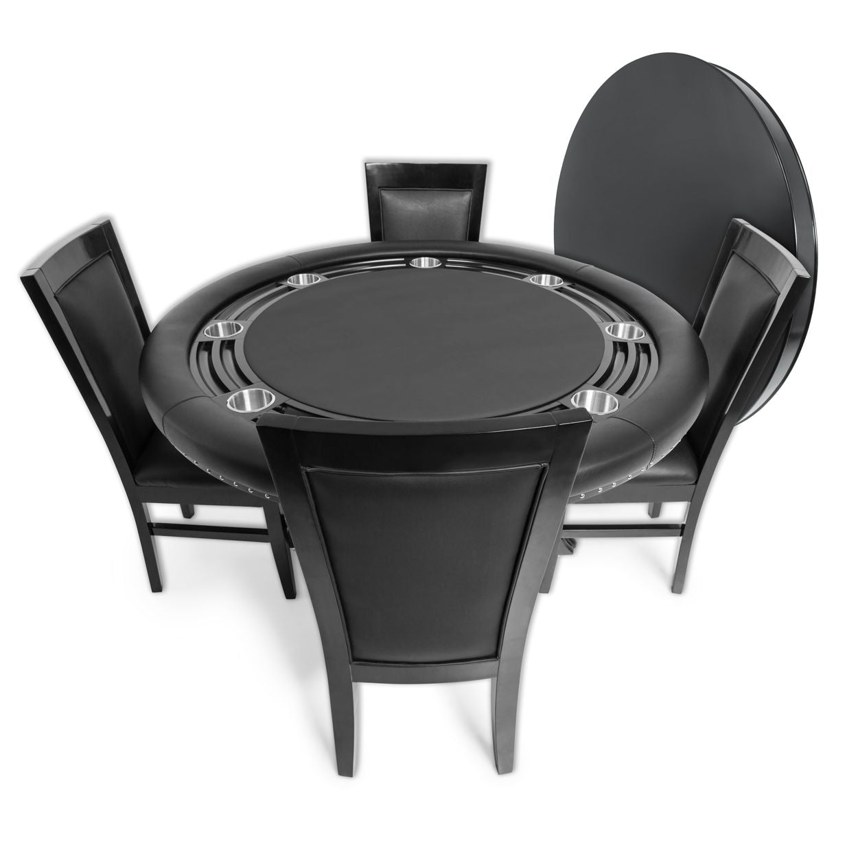 BBO The Nighthawk Round Poker Table - Planet Game Rooms