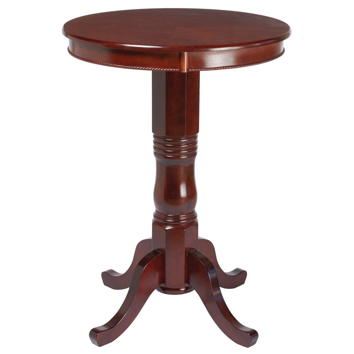 RAM Game Room Black Round Pub Table - Atomic Game Store