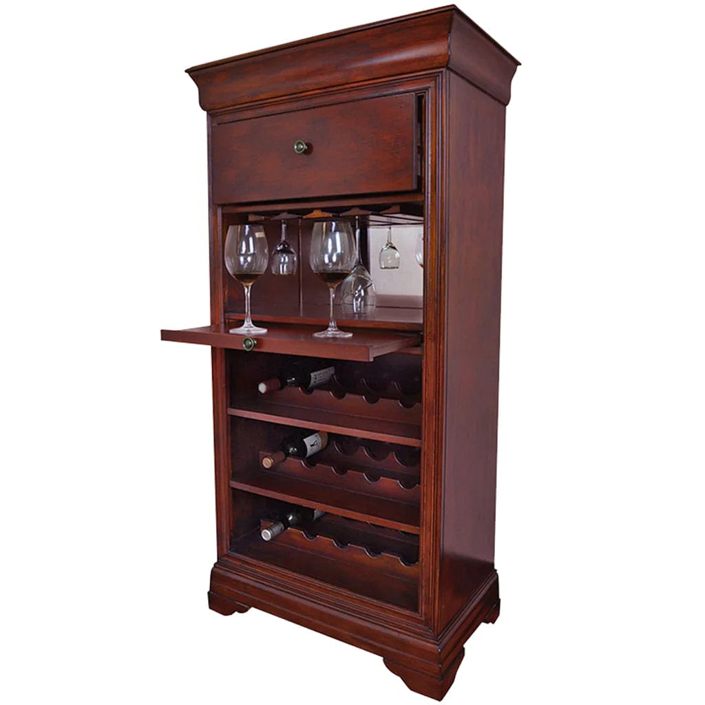 RAM Game Room Bar Cabinet W/ Wine Rack - Atomic Game Store