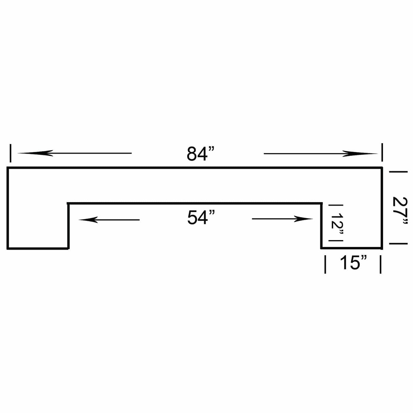 RAM Game Room 84" Home Bar - Atomic Game Store