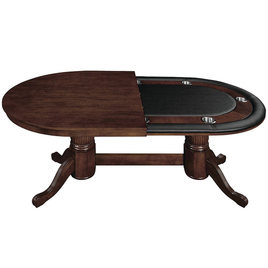 RAM Game Room 84" Texas Hold'em Game Table w/ Dining Top - Atomic Game Store