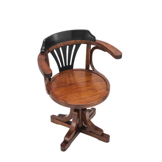 Purser's Hardwood Desk Chair by Authentic Models, Honey