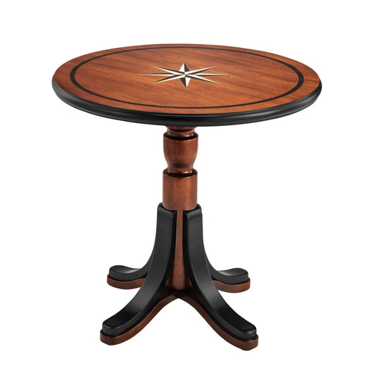 Mariner Star Nautical Cocktail End Table by Authentic Models