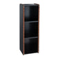Endless Regency French Bookshelf Cabinet by Authentic Models Large, Black Interior