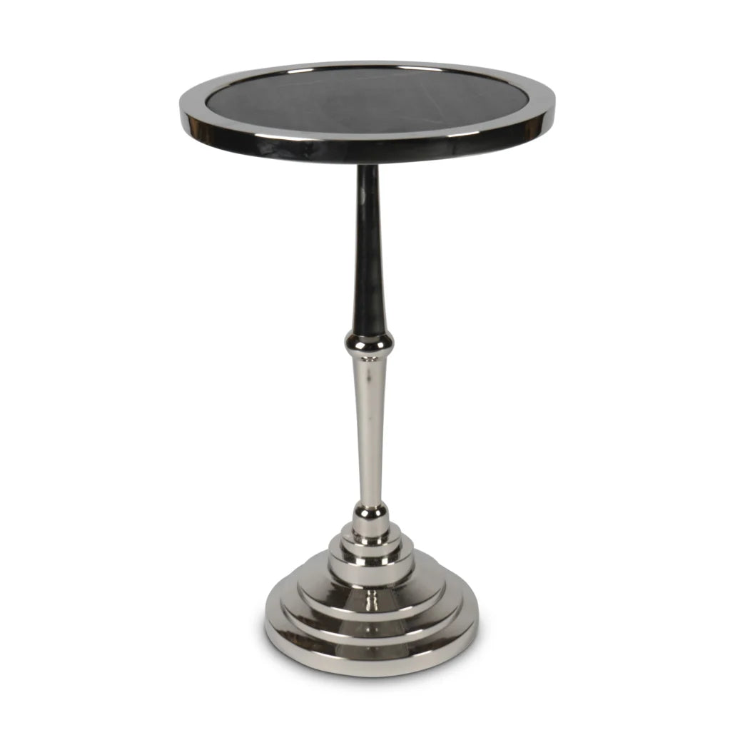 Martini Table by Authentic Models, Silver