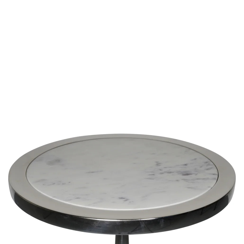 Martini Table by Authentic Models, Silver