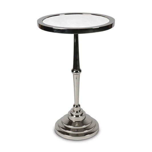 Martini Table by Authentic Models, Silver