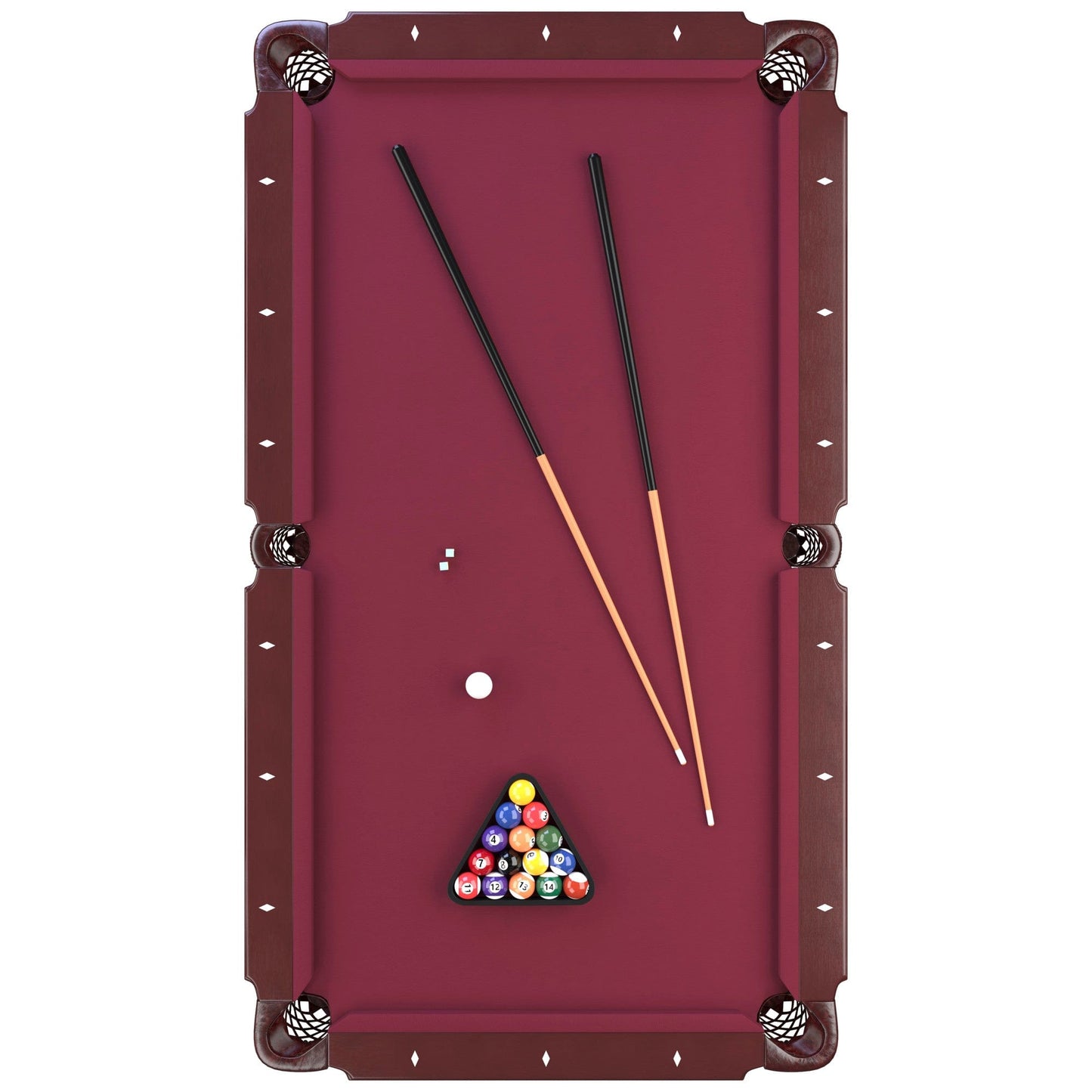 Fat Cat Reno 7.5 ft Diamond Billiard Table with Accessories - Planet Game Rooms