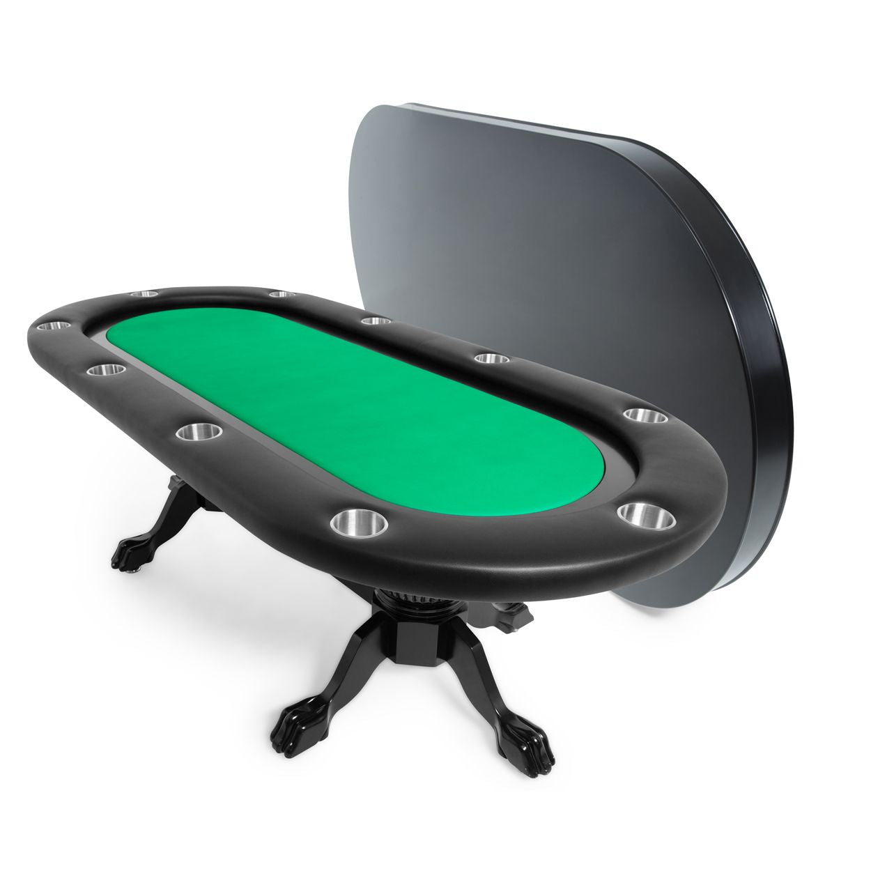 BBO The Elite Poker Table With Black Racetrack - Planet Game Rooms